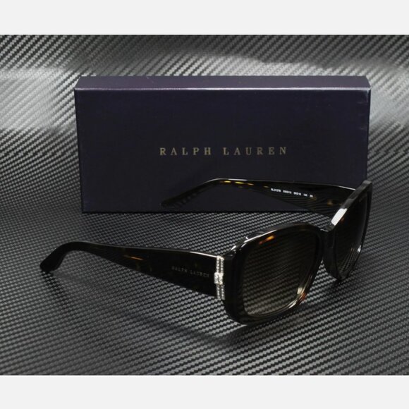 RALPH LAUREN Dark Havana Brown Women\'s Sunglasses